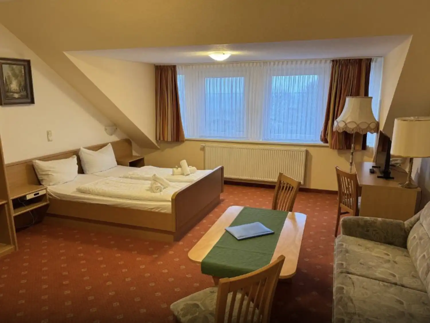 doppelzimmer mit gartenblick 1